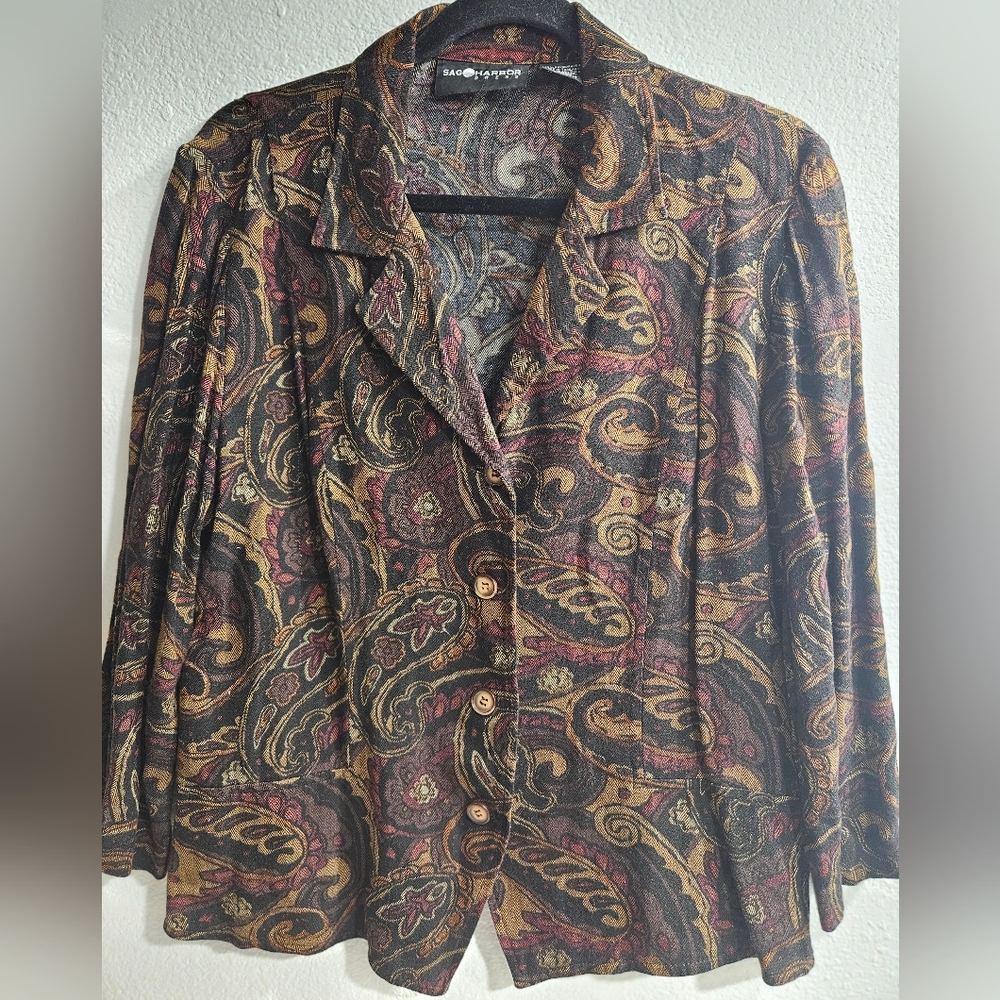 Sag Harbor button top size 14